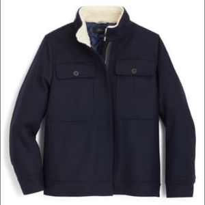 J. Crew
Oversize Wool Melton Blend Lined Jacket